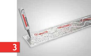 Jak nakładać klej systemowy Aluthermo na mate Aluthermo