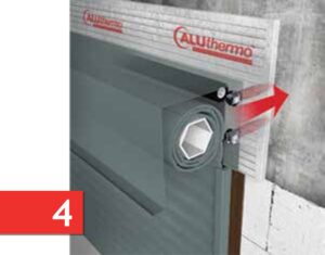 Montaż skrzynki roletowej do maty Aluthermo